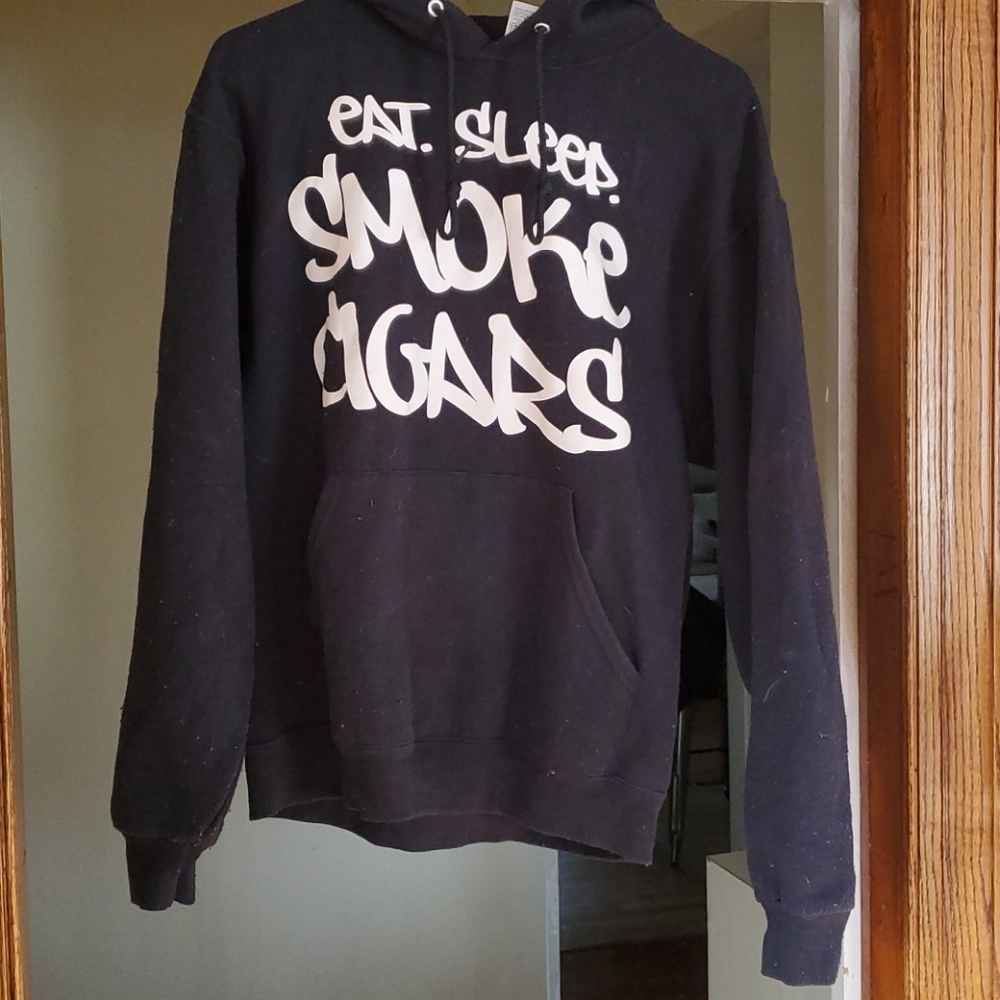 Eat Sleep Smoke Cigars Hoodie